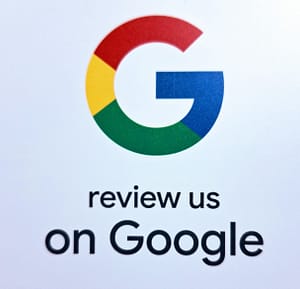 "Review Us on Google: Encourage feedback and share your experience with us."